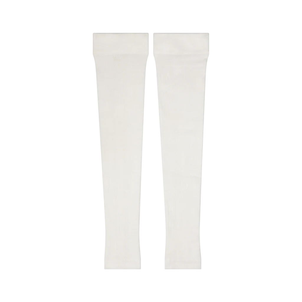 ON Performance Arm Sleeves White