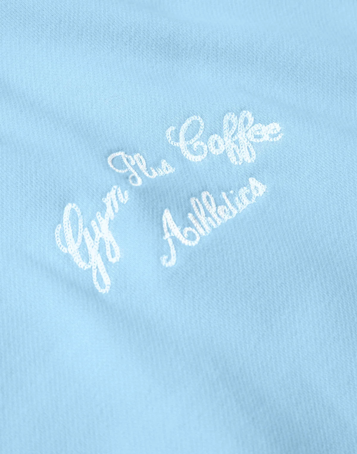 Gym+ Coffee Women's Daily Relaxed Fit Crew in Baby Blue