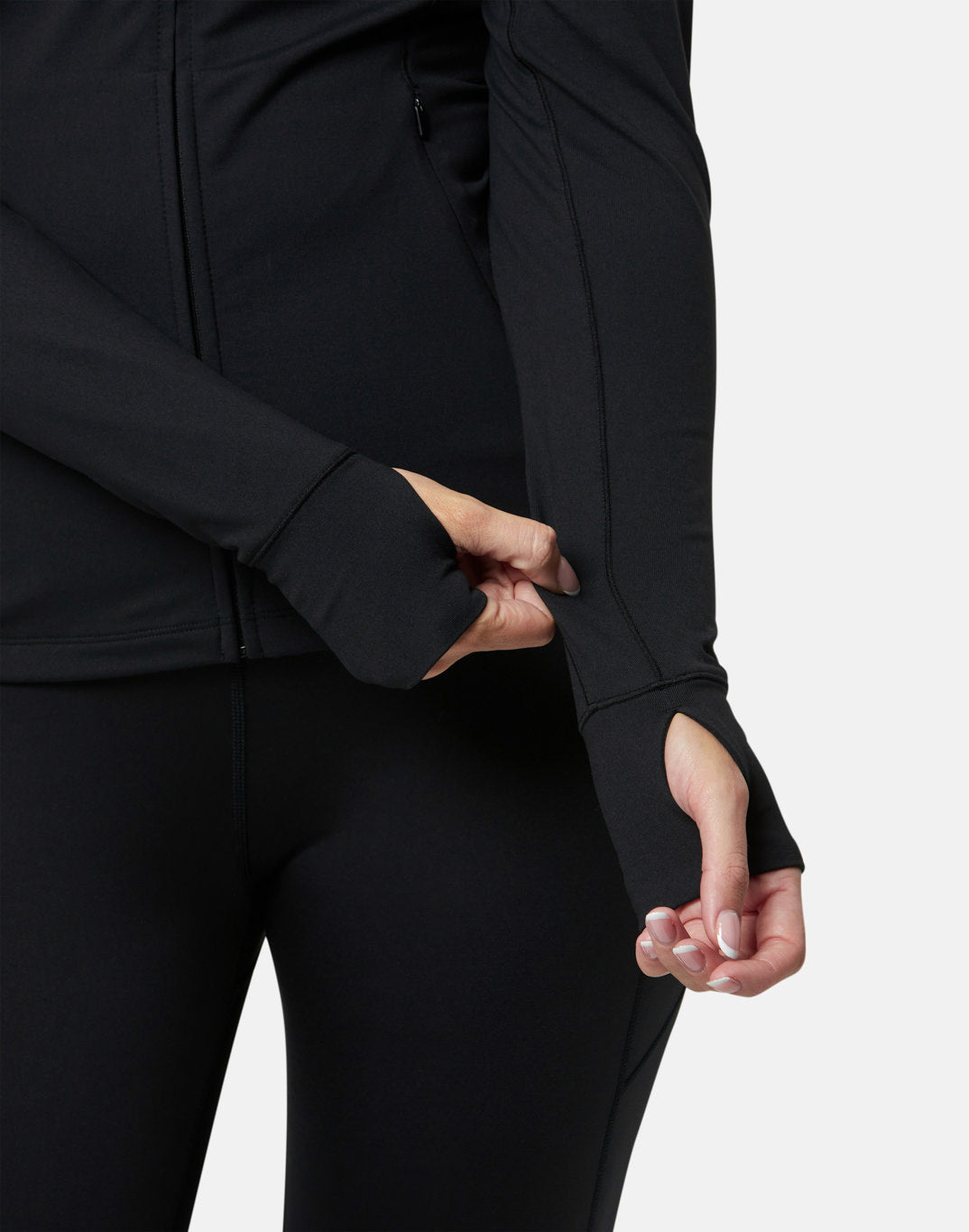 Gym +.Coffee Relentless Full Zip W Black