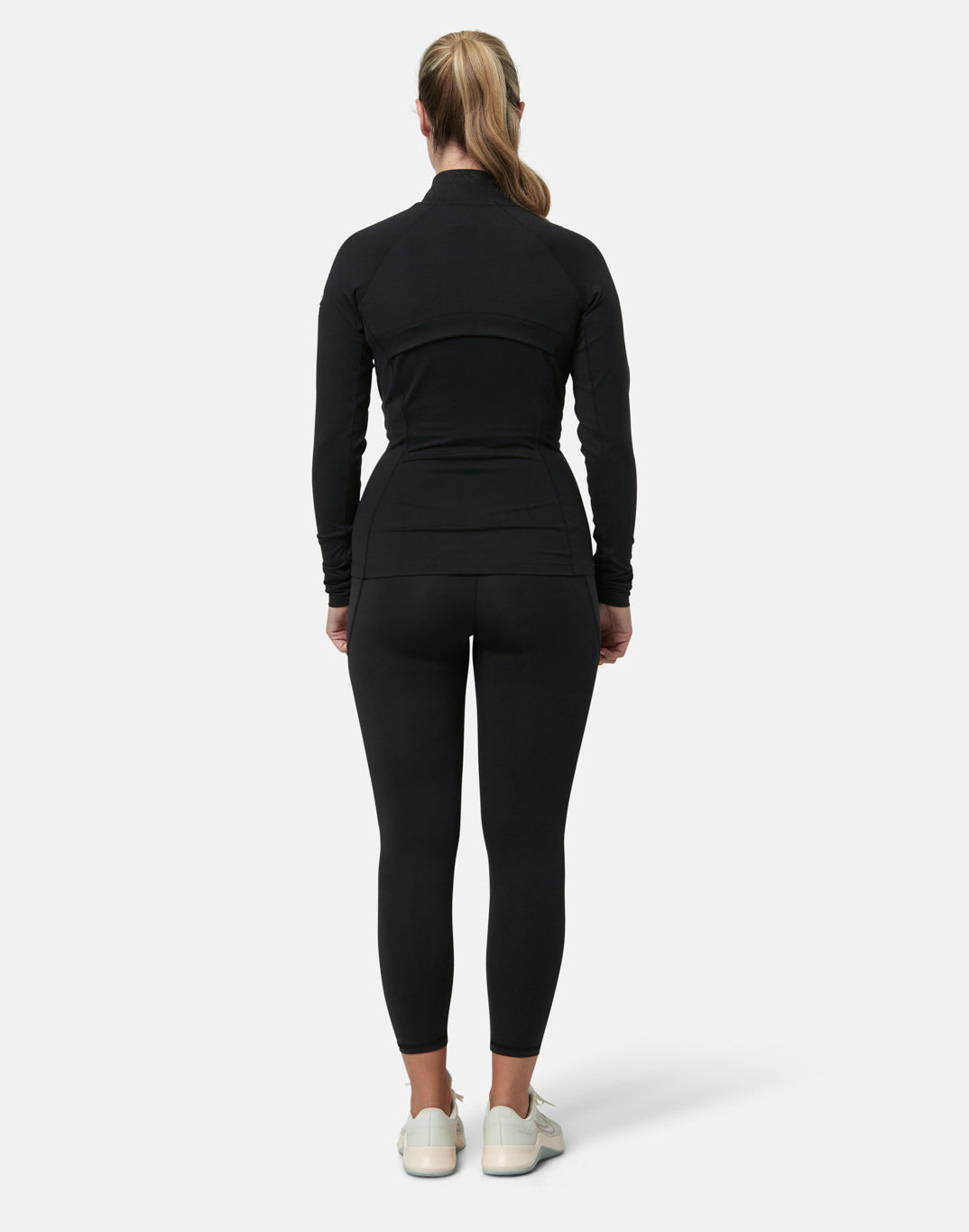 Gym + Coffee Adaptive Zip W Black