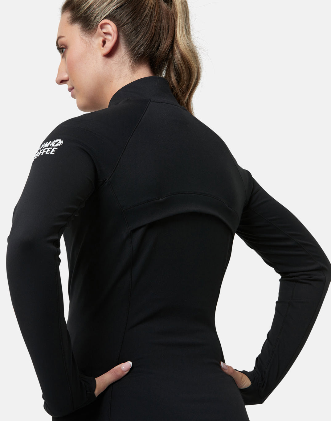 Gym +.Coffee Relentless Full Zip W Black