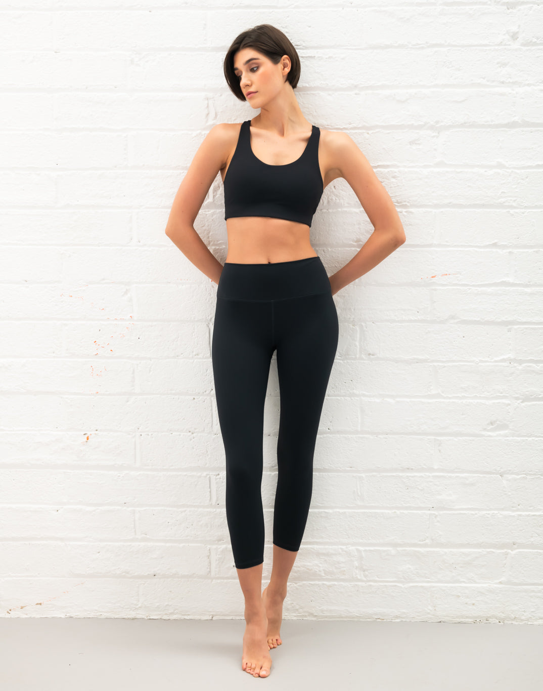 Gym + Coffee Aurora Legging 7/8 W Black