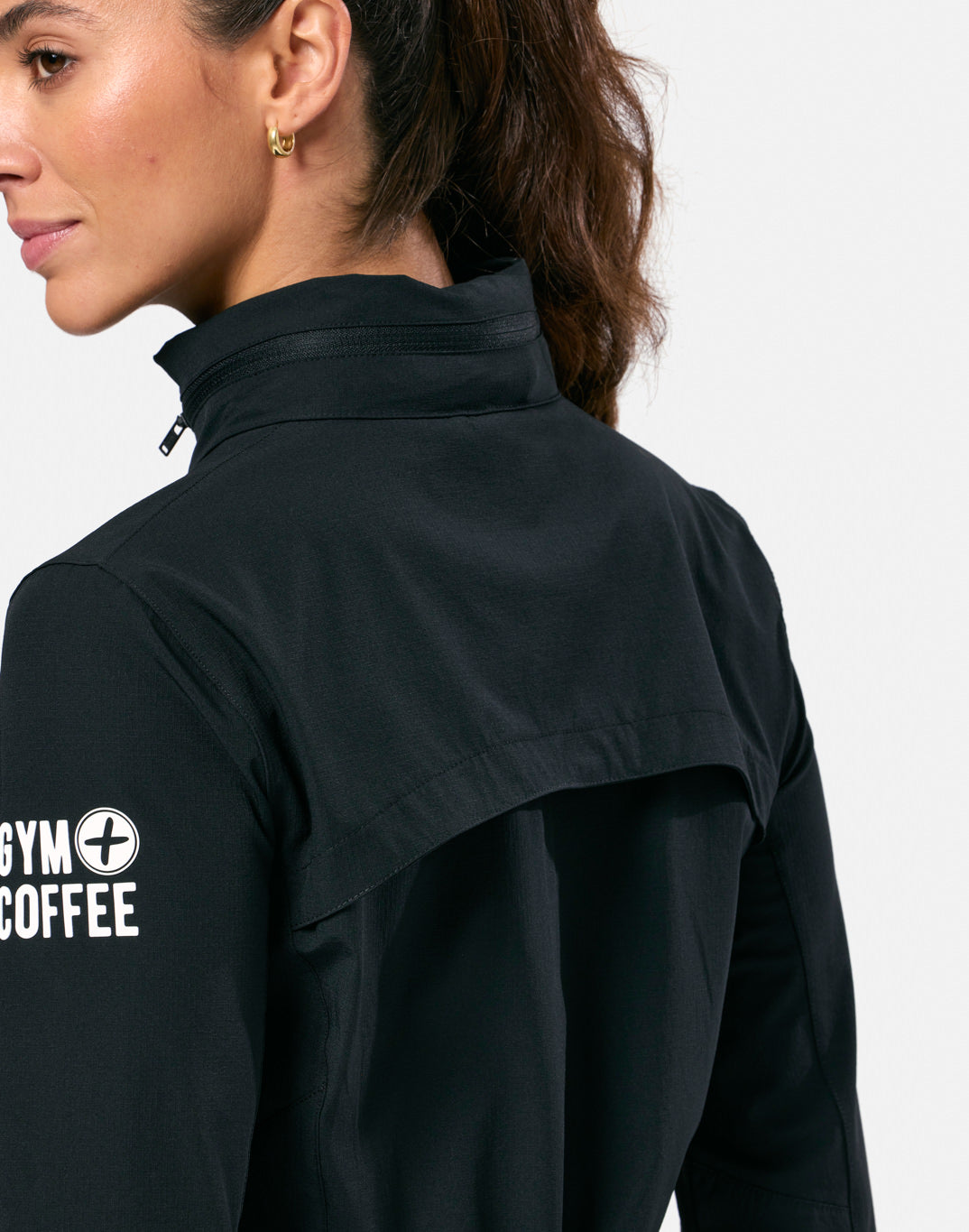Gym + Coffee Celero Jacket W Black