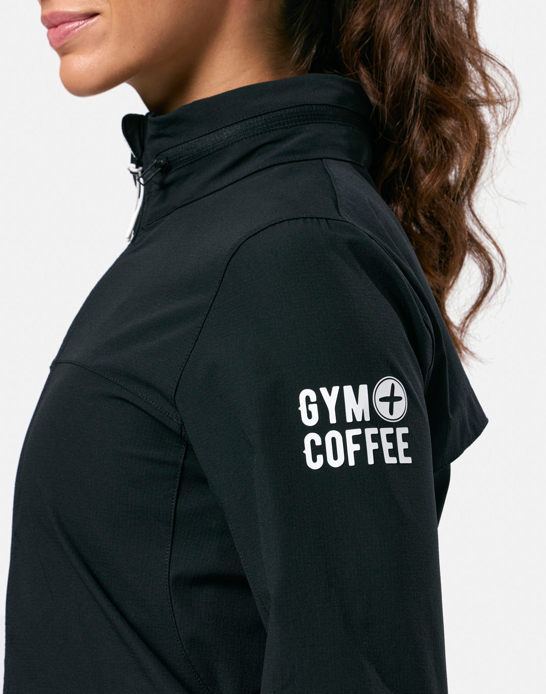 Gym + Coffee Celero Jacket W Black