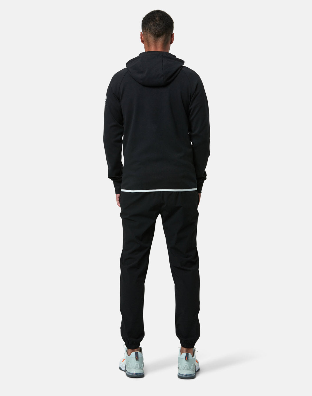 Gym + Coffee Chill Zip Hoodie M Black