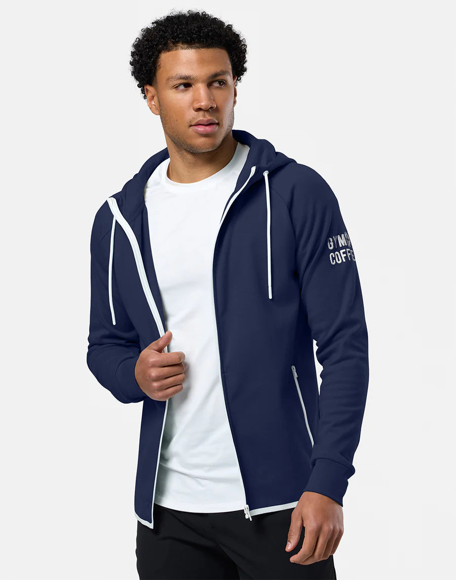 Gym + Coffee Chill Full Zip M Twilight Navy
