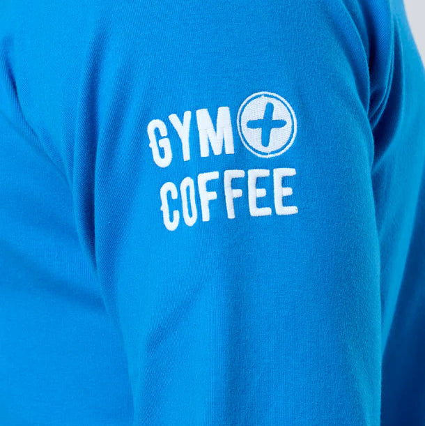 Gym + Coffee Chill Half Zip M Sky Blue