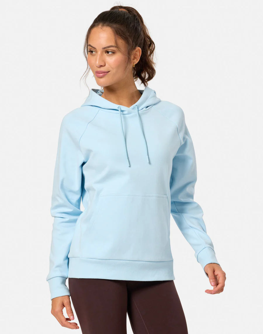 Gym + Coffee Chill Hoodie W Sky Blue