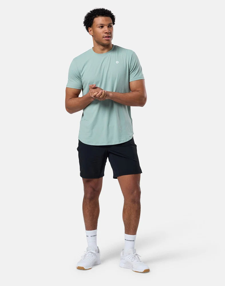 Gym + Coffee Tee M Summer Green