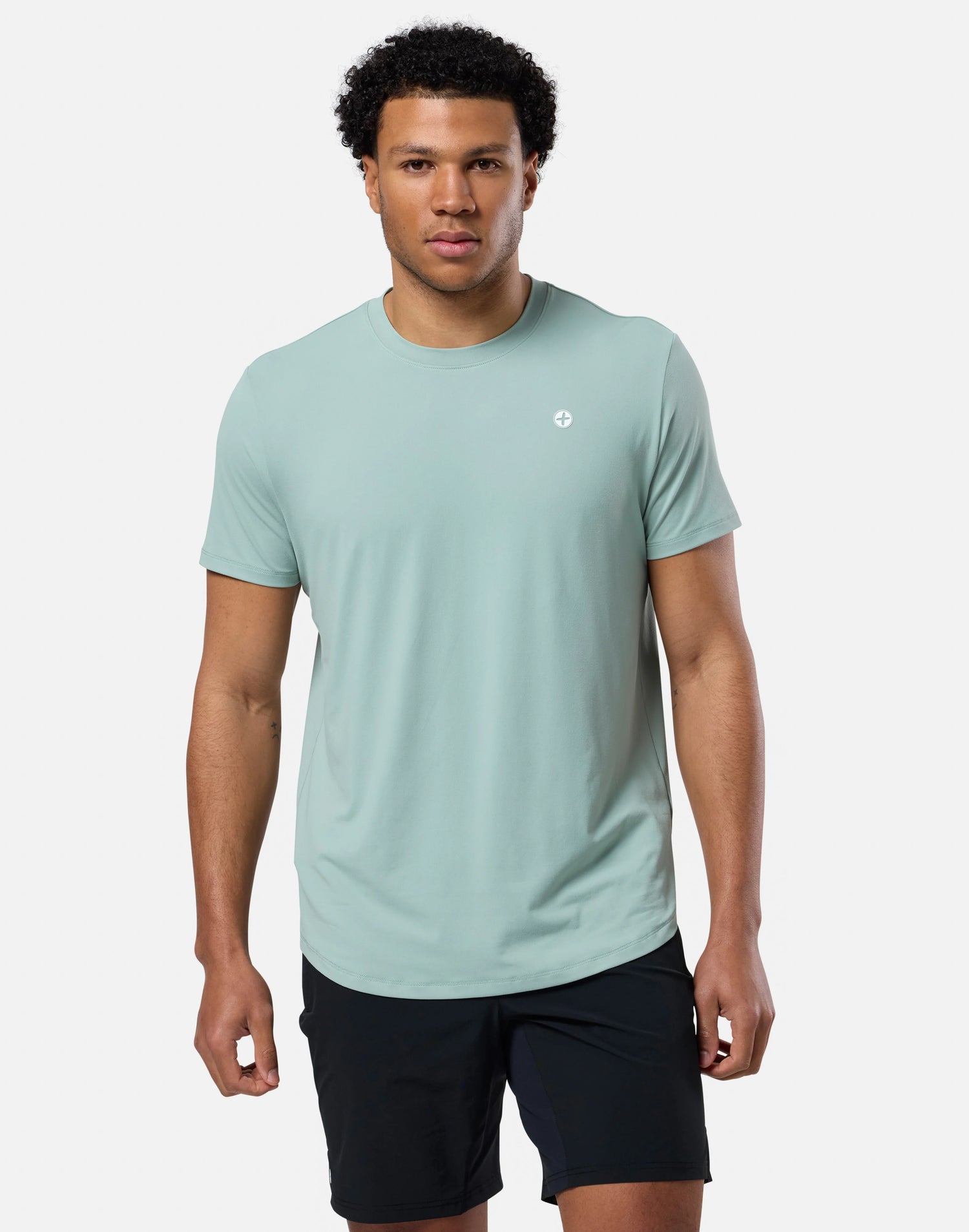 Gym + Coffee Tee M Summer Green