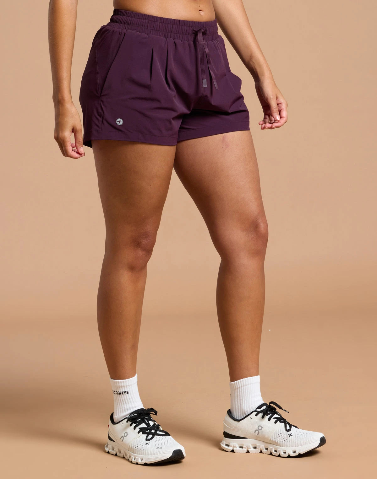 Gym + Coffee Contender Shorts Women's Grape Noir