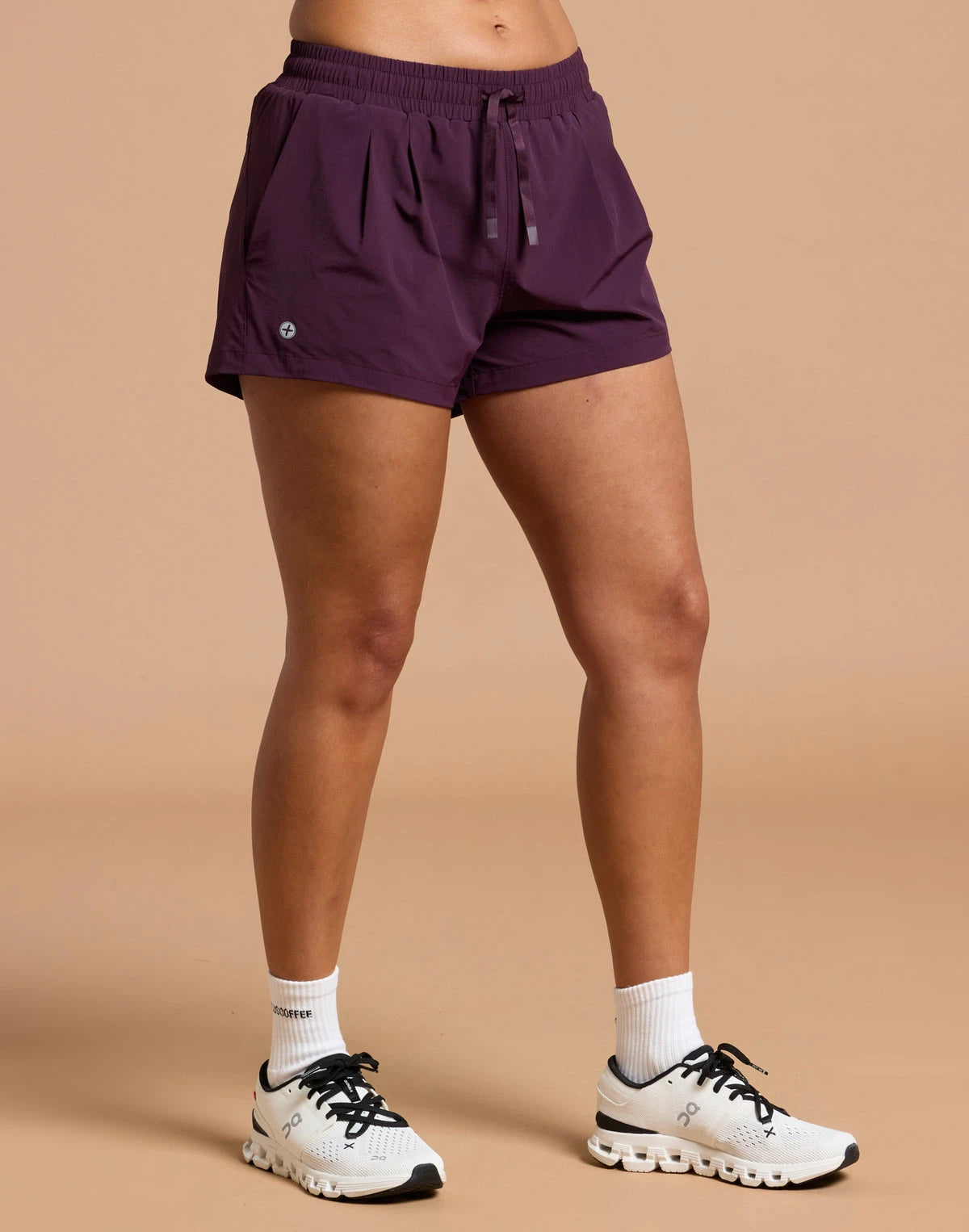 Gym + Coffee Contender Shorts Women's Grape Noir