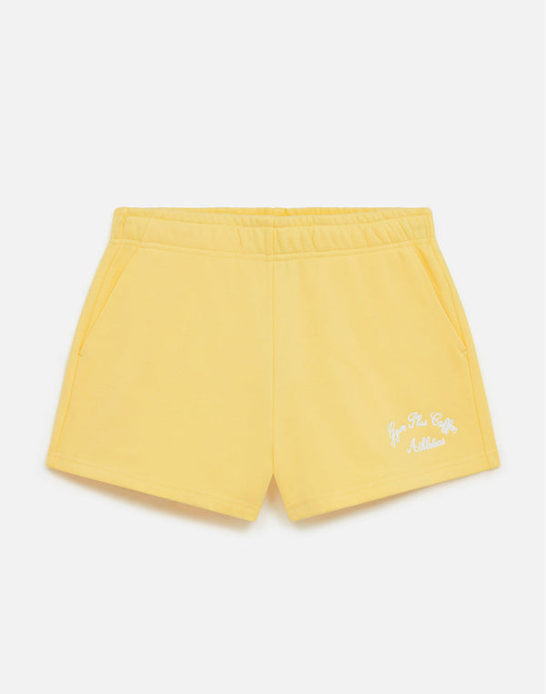 Gym+Coffee Urban Cotton Shorts W Lemon Sorbet