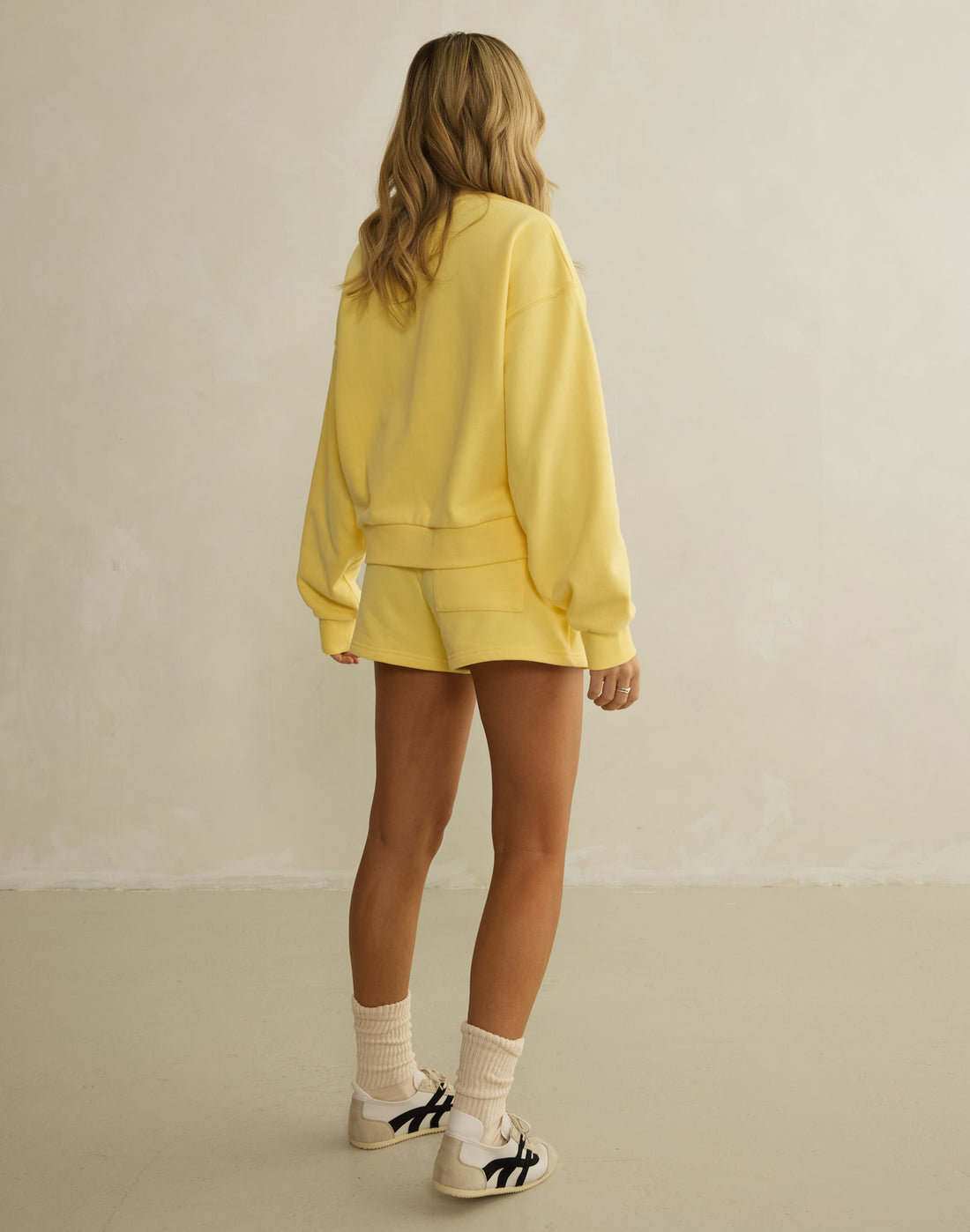 Gym+Coffee Daily Crewneck W Lemon Sorbet