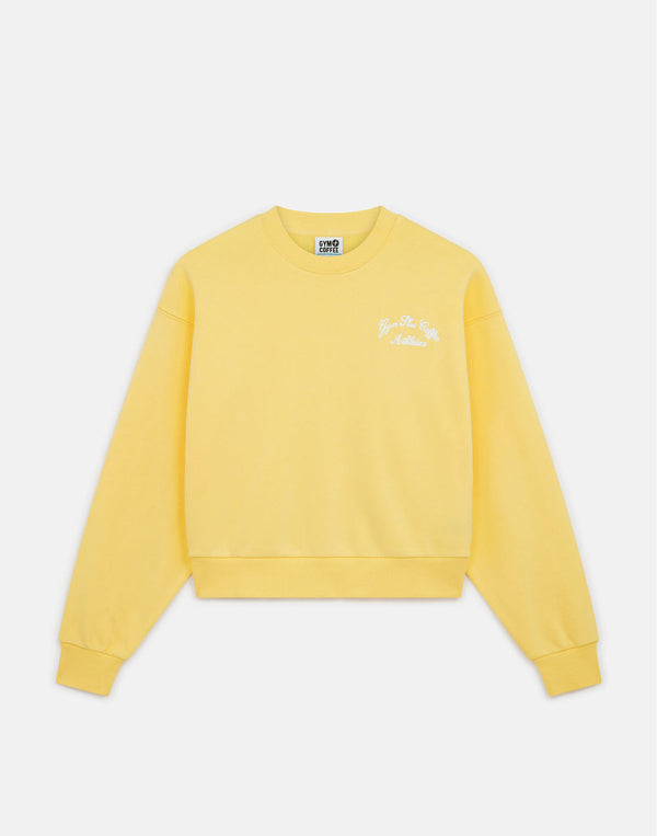 Gym+Coffee Daily Crewneck W Lemon Sorbet