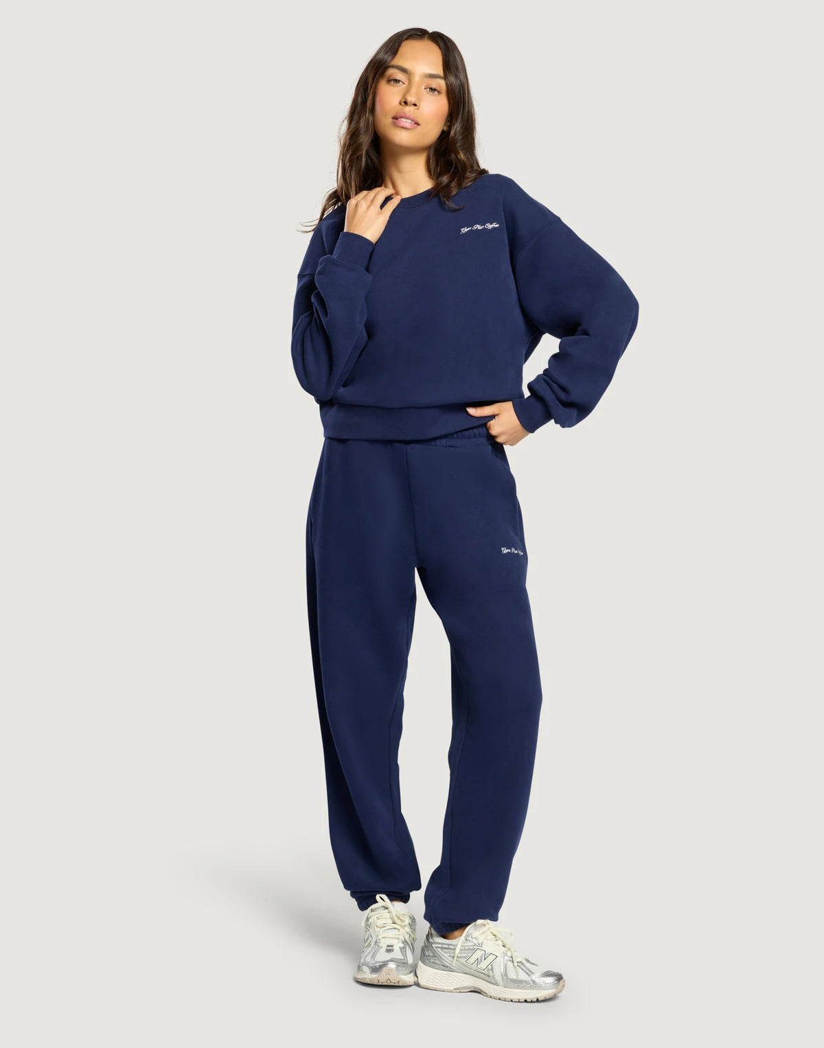 Gym+Coffee Daily Crewneck in Twilight Navy