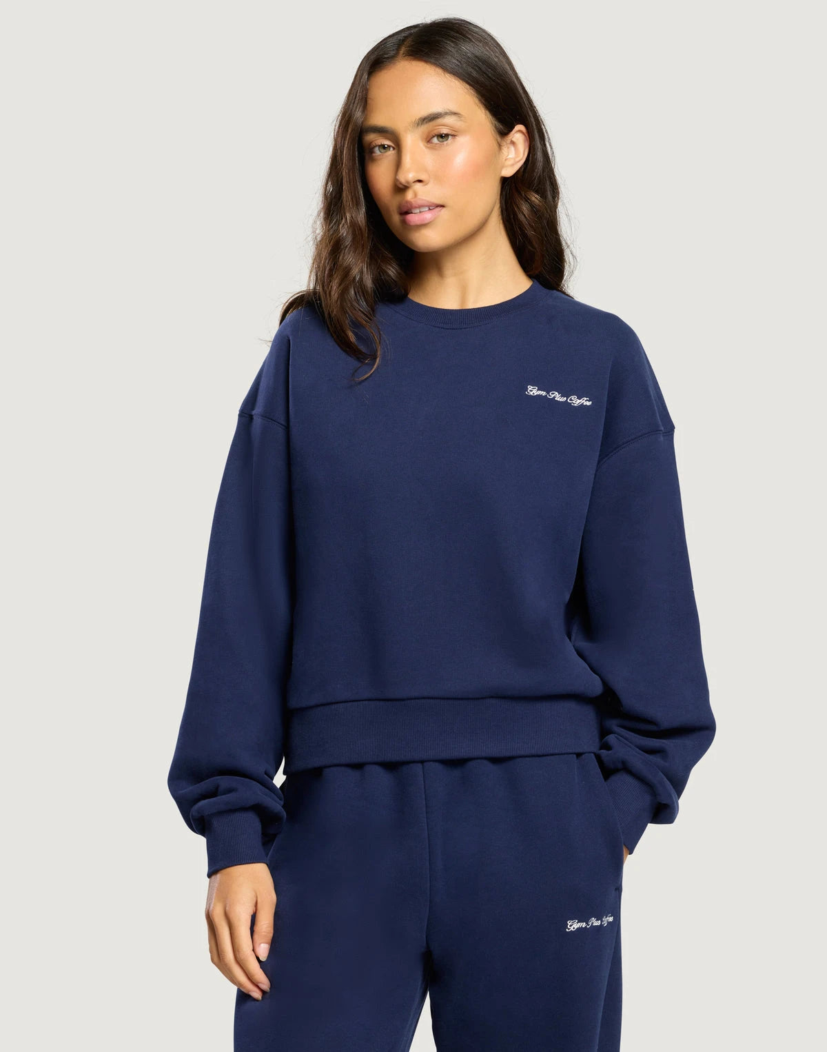 Gym+Coffee Daily Crewneck in Twilight Navy