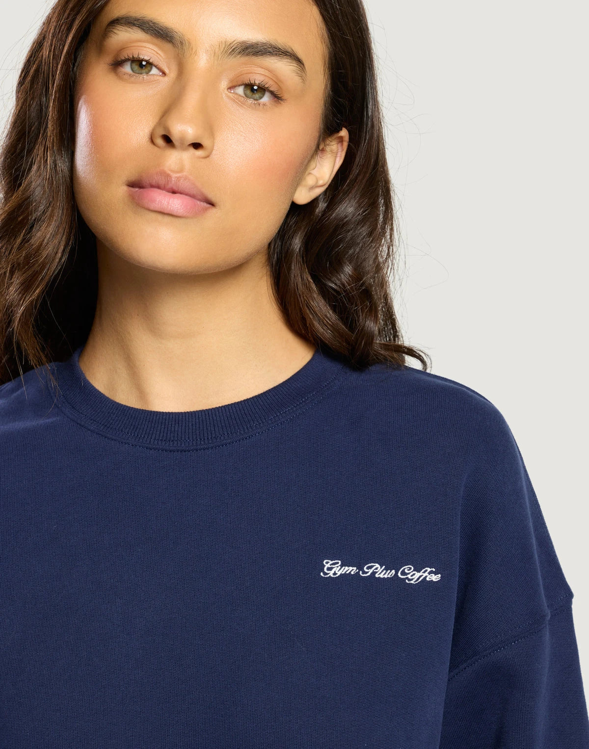 Gym+Coffee Daily Crewneck in Twilight Navy