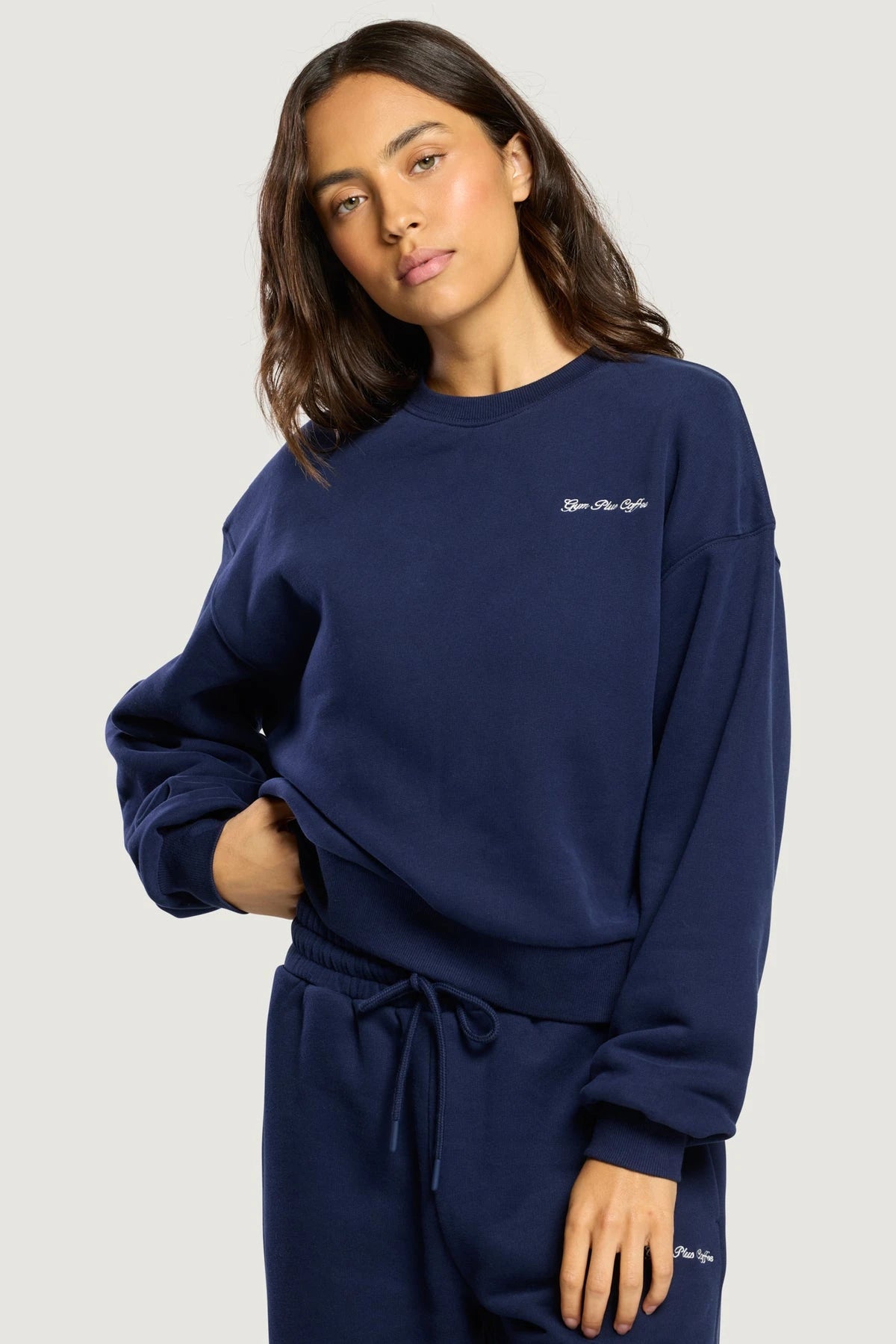 Gym+Coffee Daily Crewneck in Twilight Navy