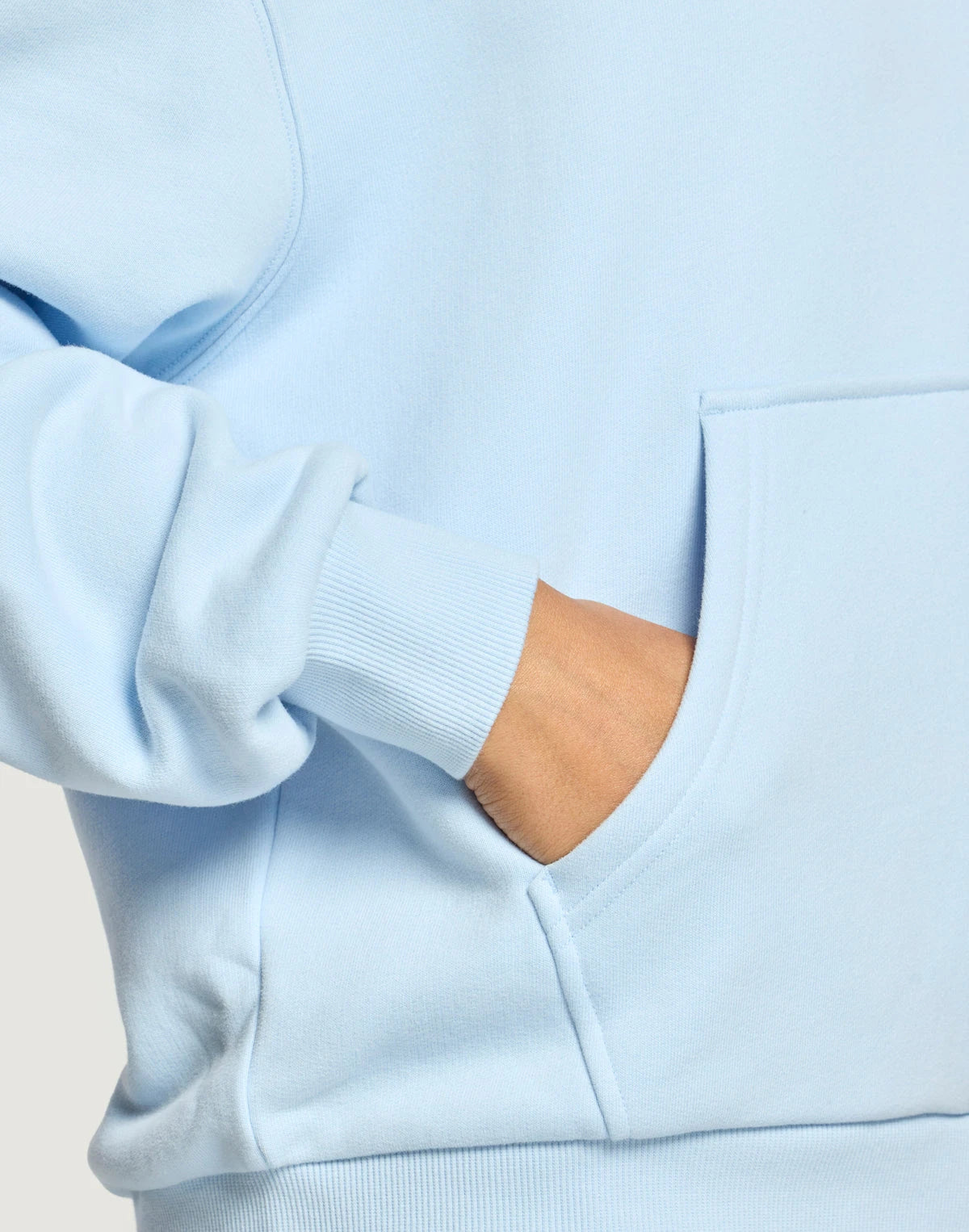 Gym+Coffee Daily Relaxed Fit Hoodie in Glacial Blue
