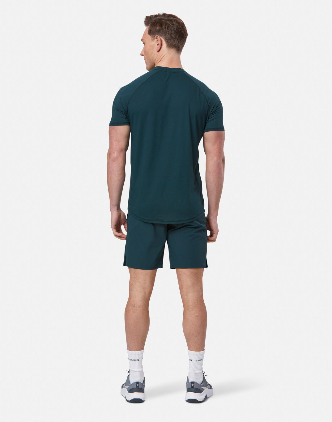 Gym + Coffee Relentless Tee M Moss Green