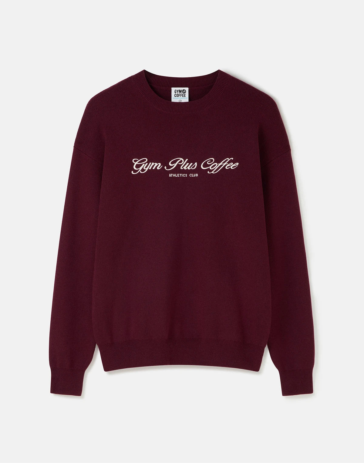 Gym + Coffee Knit Crew Women's in Fig