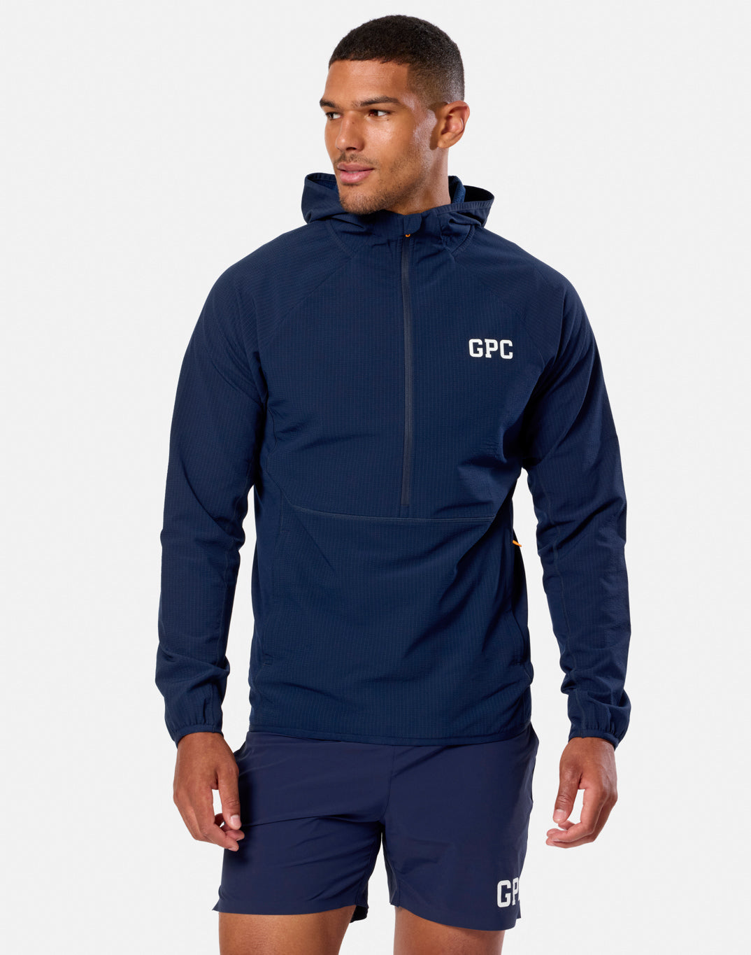 Gym + Coffee Game Changer Hooded Midlayer M Twilight Navy