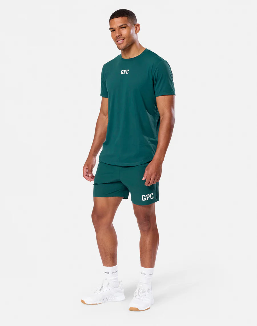 Gym + Coffee Game Changer Train Shorts M Amazon Green