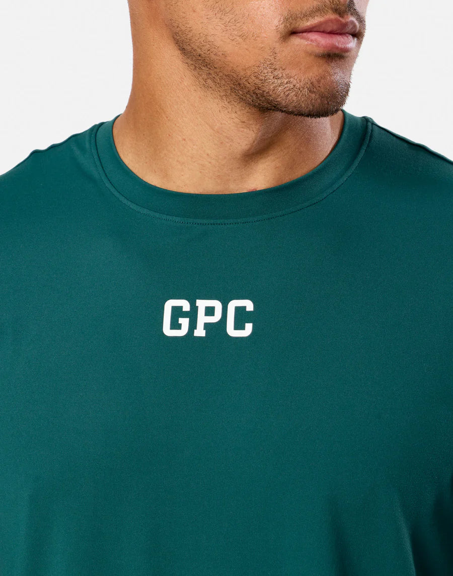 Gym + Coffee Game Changer Train Tee M Amazon Green