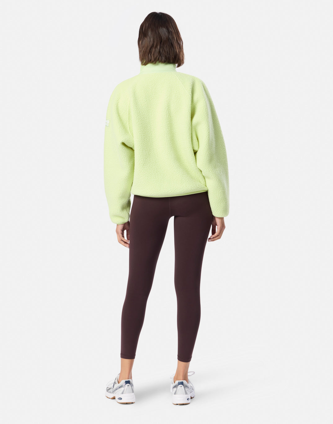 Gym+Coffee Horizon Layer Up Jacket W Lime Sorbet