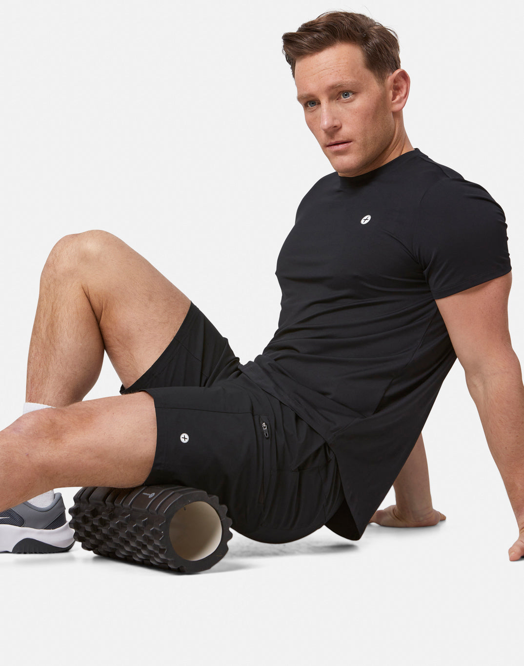 Gym + Coffee Tee M Black