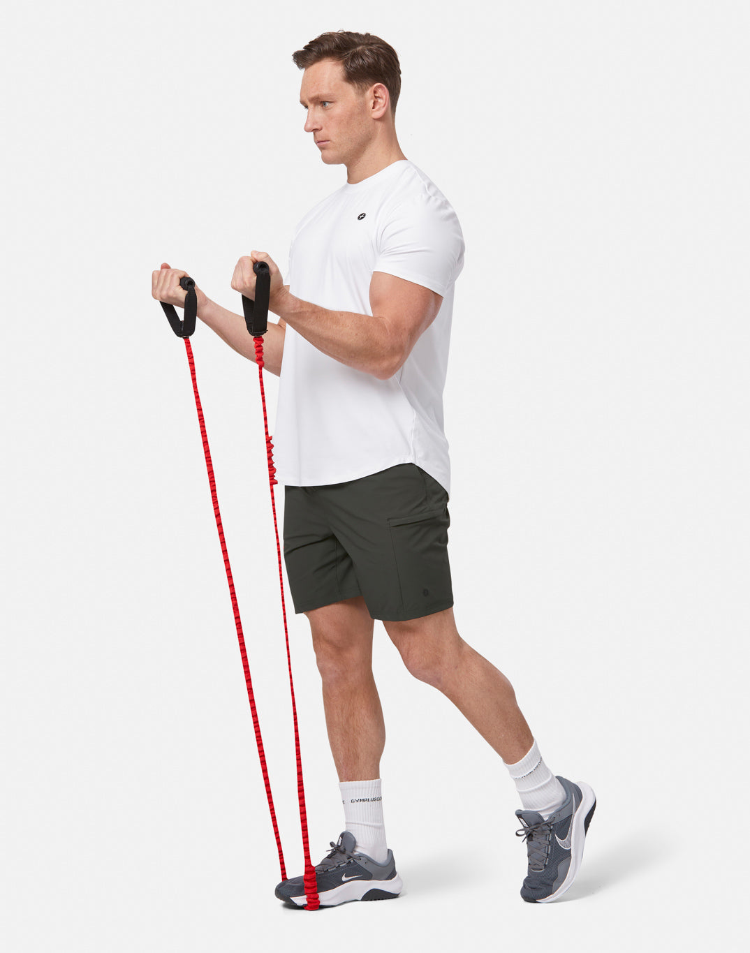 Gym + Coffee Coffee Tee M Ultra White
