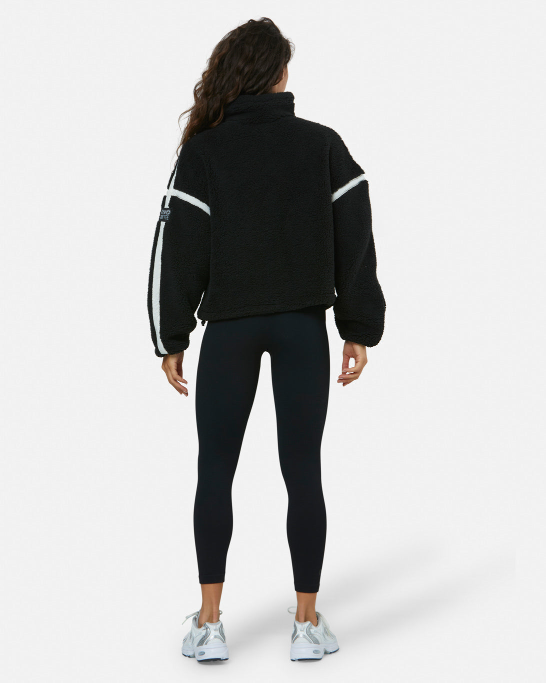 Gym + Coffee Industry Half Zip W Black