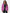 Gym + Coffee Industry Fleece High Collar Jacket W Crisp Pink
