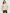 Gym + Coffee Women's Industry Fleece Hooded Full Zip in Natural