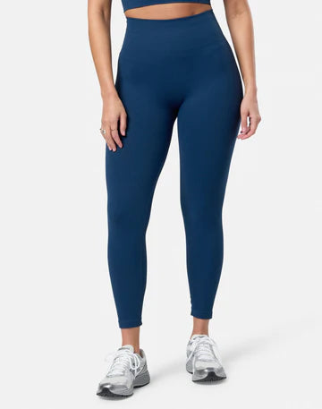 Gym + Coffee Lotus Lounge Legging W Oasis Blue