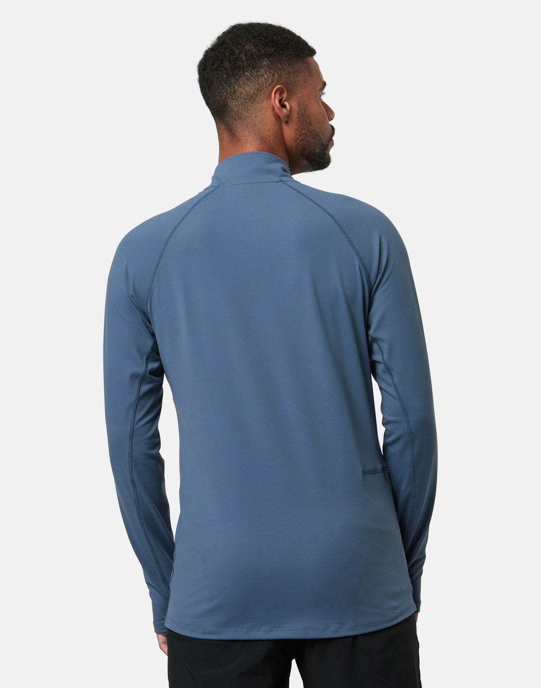 Gym + Coffee Relentless 1/4 Zip M Blue