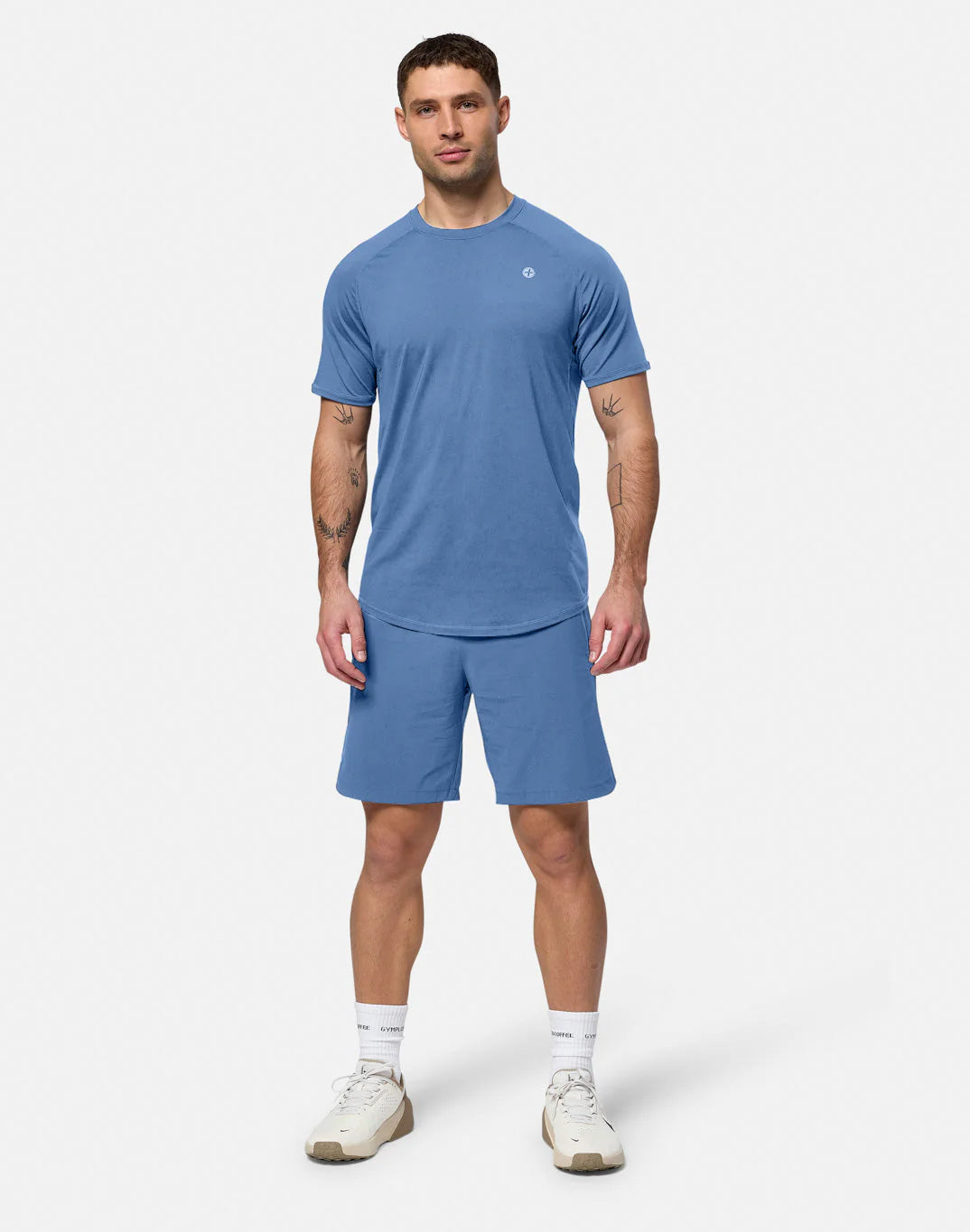 Gym + Coffee Relentless 7" Shorts M Oasis Blue