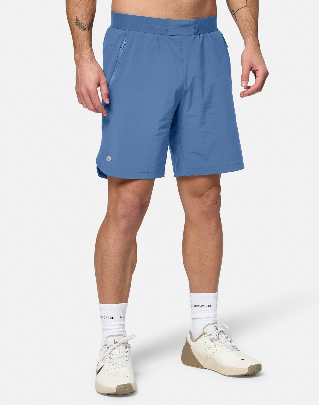 Gym + Coffee Relentless 7" Shorts M Oasis Blue