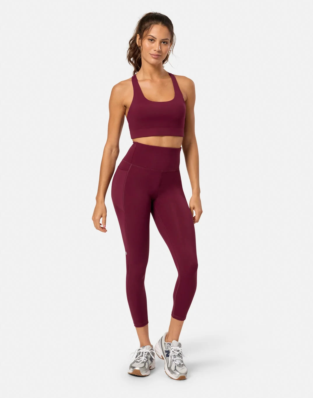 Gym+ Coffee Women's 7/8 Legging Cherry Crush