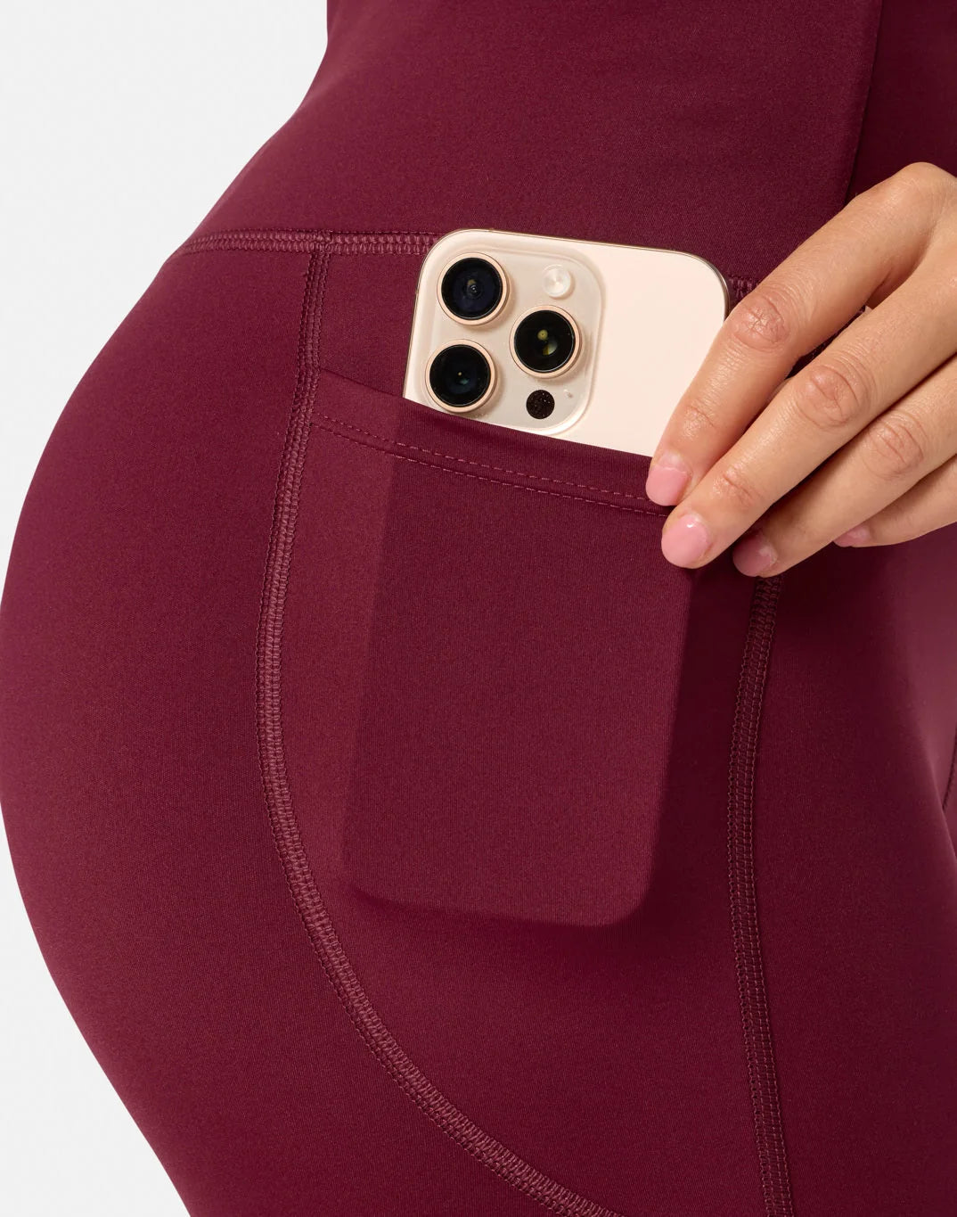 Gym+ Coffee Women's 7/8 Legging Cherry Crush