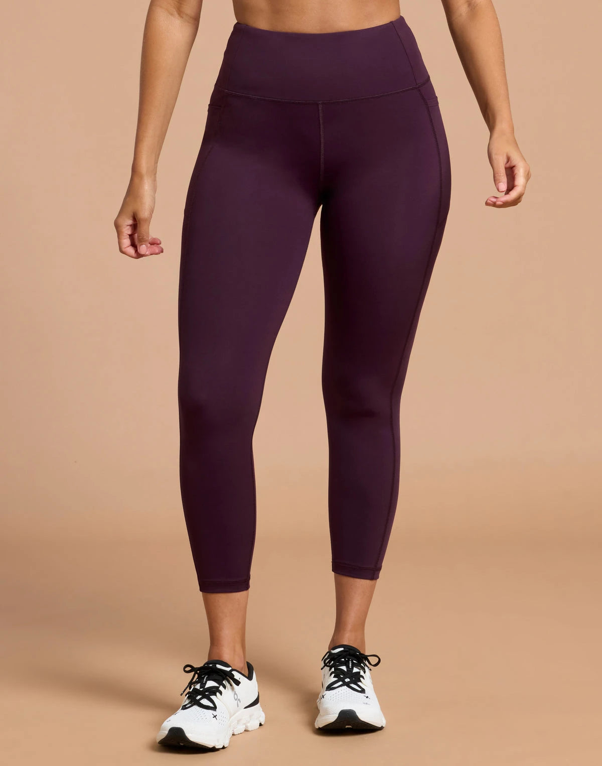 Gym + Coffee Relentless 7/8 Legging Women's Grape Noir