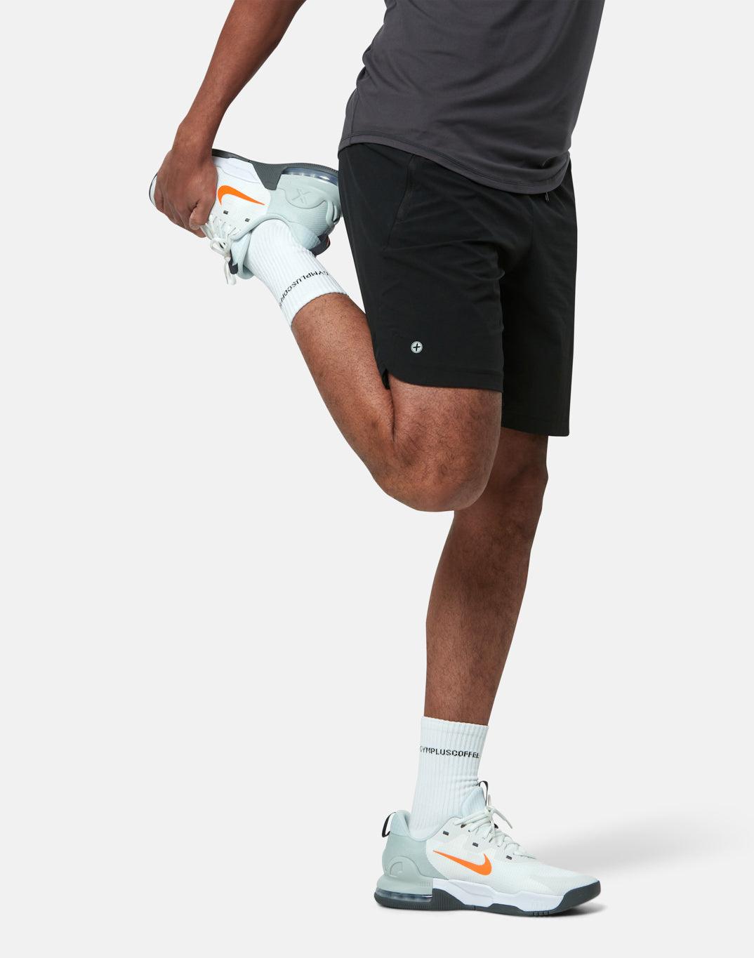 Gym + Coffee Relentless 7" Shorts M Black