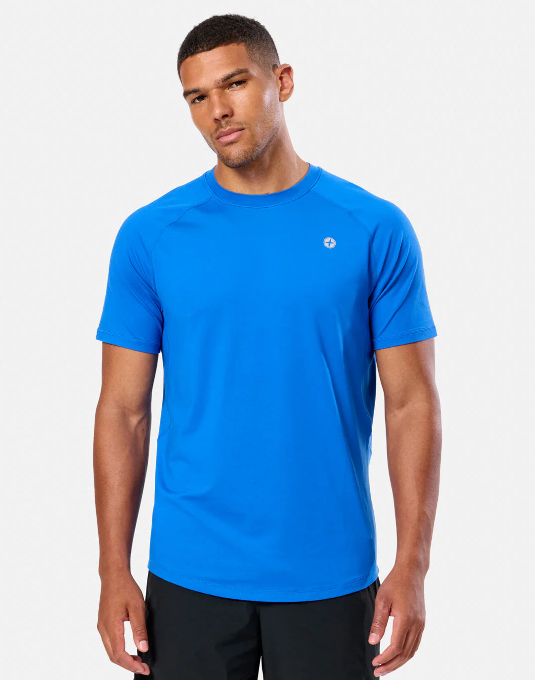 Gym + Coffee Relentless Tee M Azure Blue