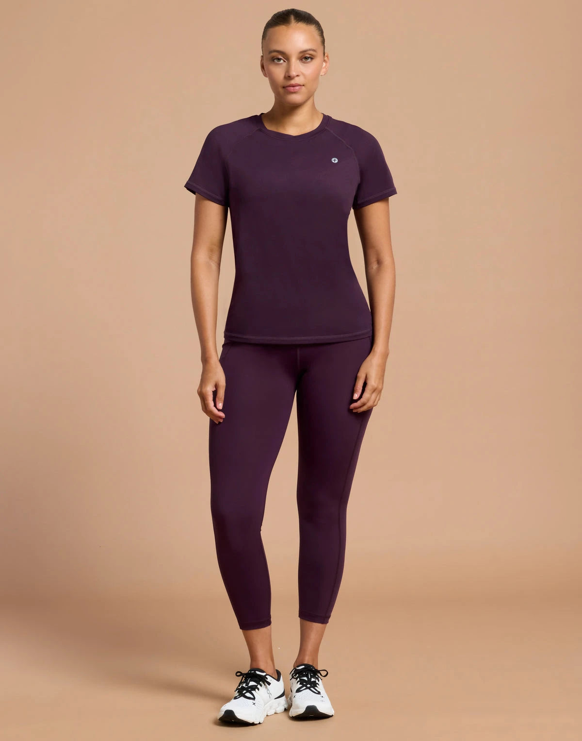 Gym + Coffee Relentless 7/8 Legging Women's Grape Noir