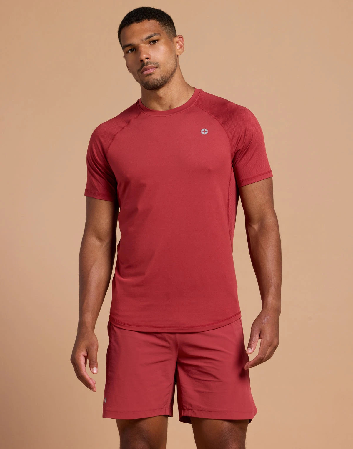 Gym + Coffee Relentless Tee Men's in Rust