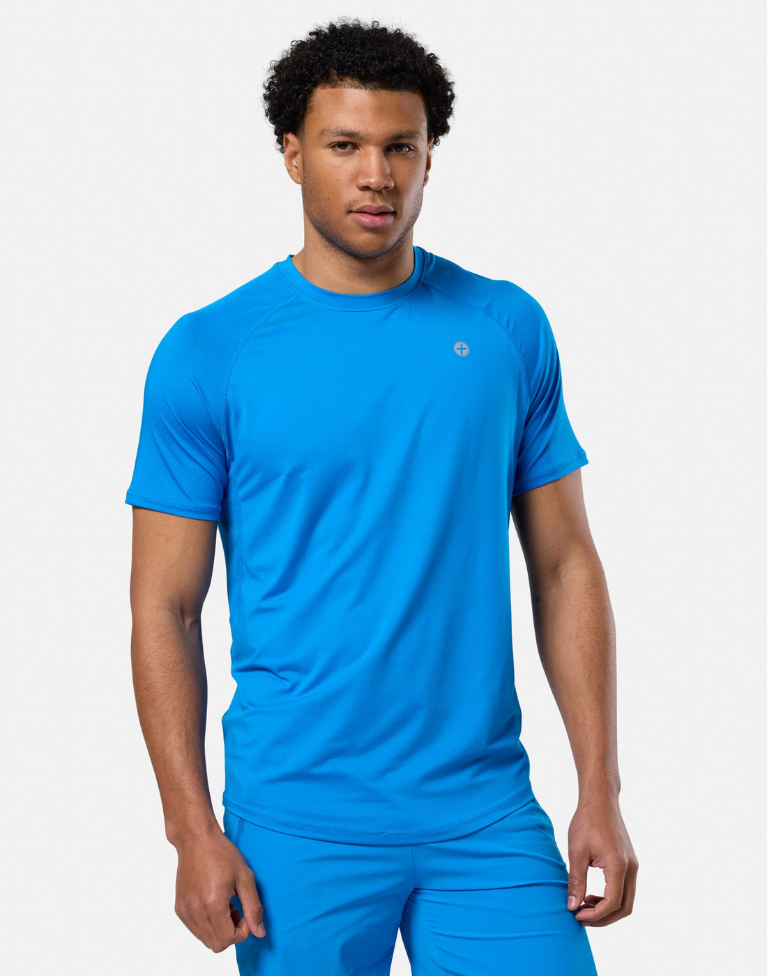 Gym + Coffee Relentless Tee M Sky Blue