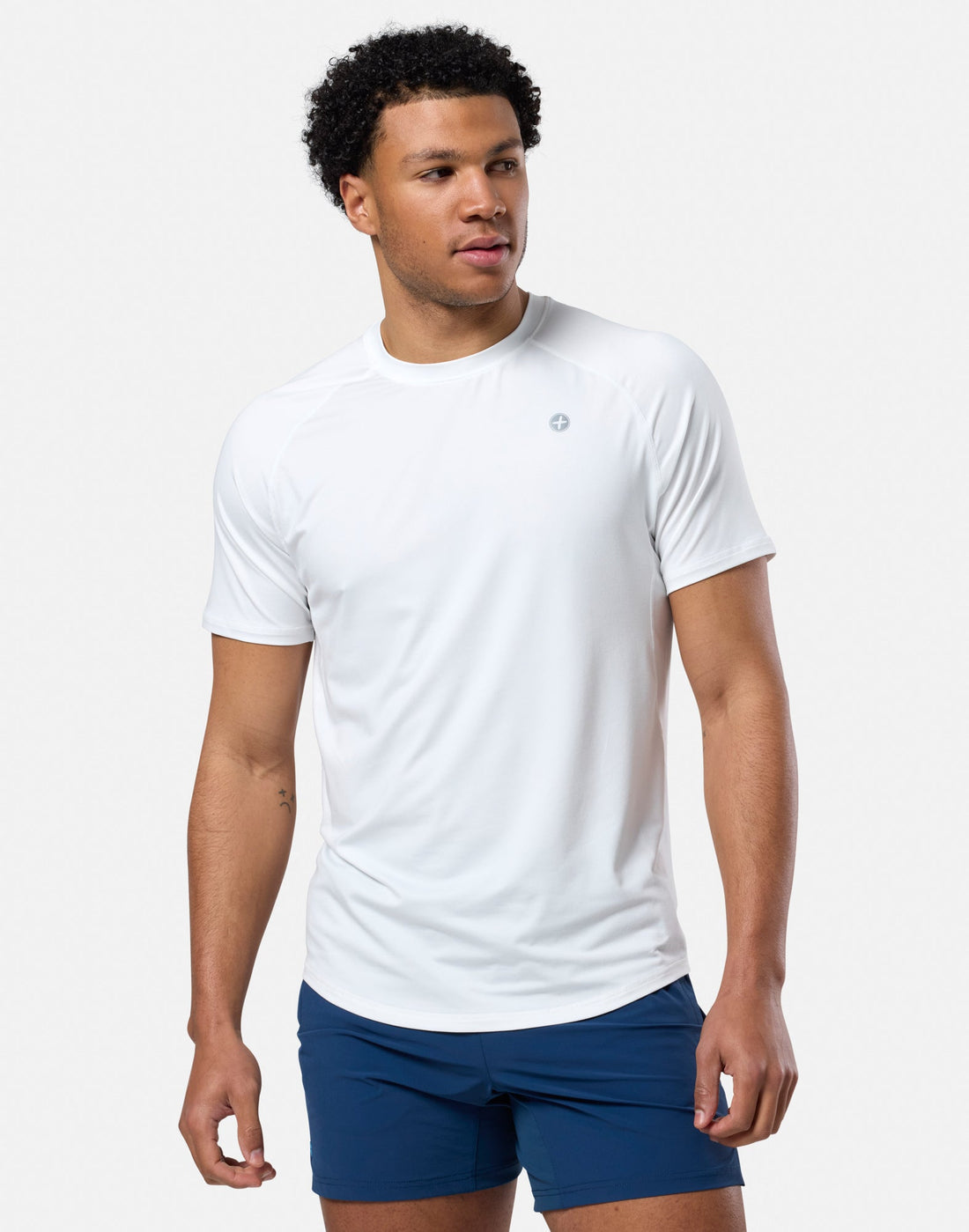 Gym + Coffee Relentless Tee M Ultra White