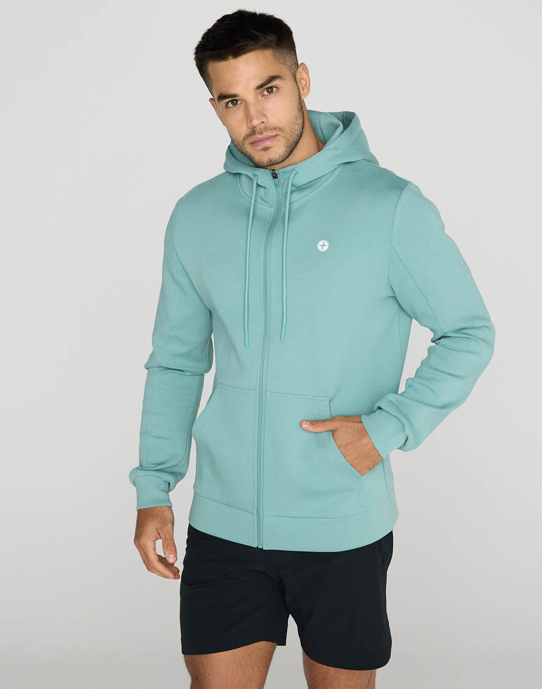 Gym + Coffee Relentless Zip M Fresh Green
