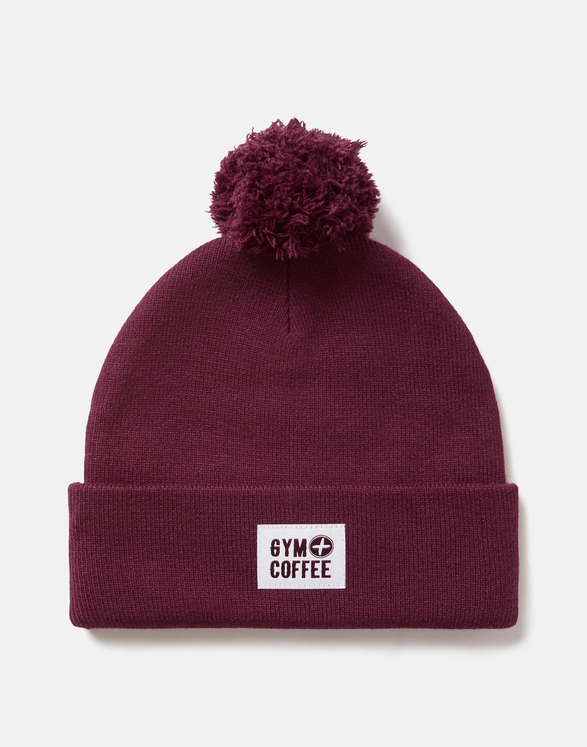 Gym + Coffee Knit Bobble Beanie Unisex
